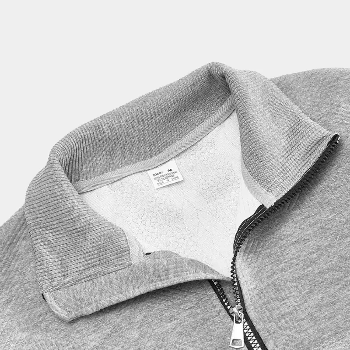 Henry Essential Zip Collar Sweater - Rowan