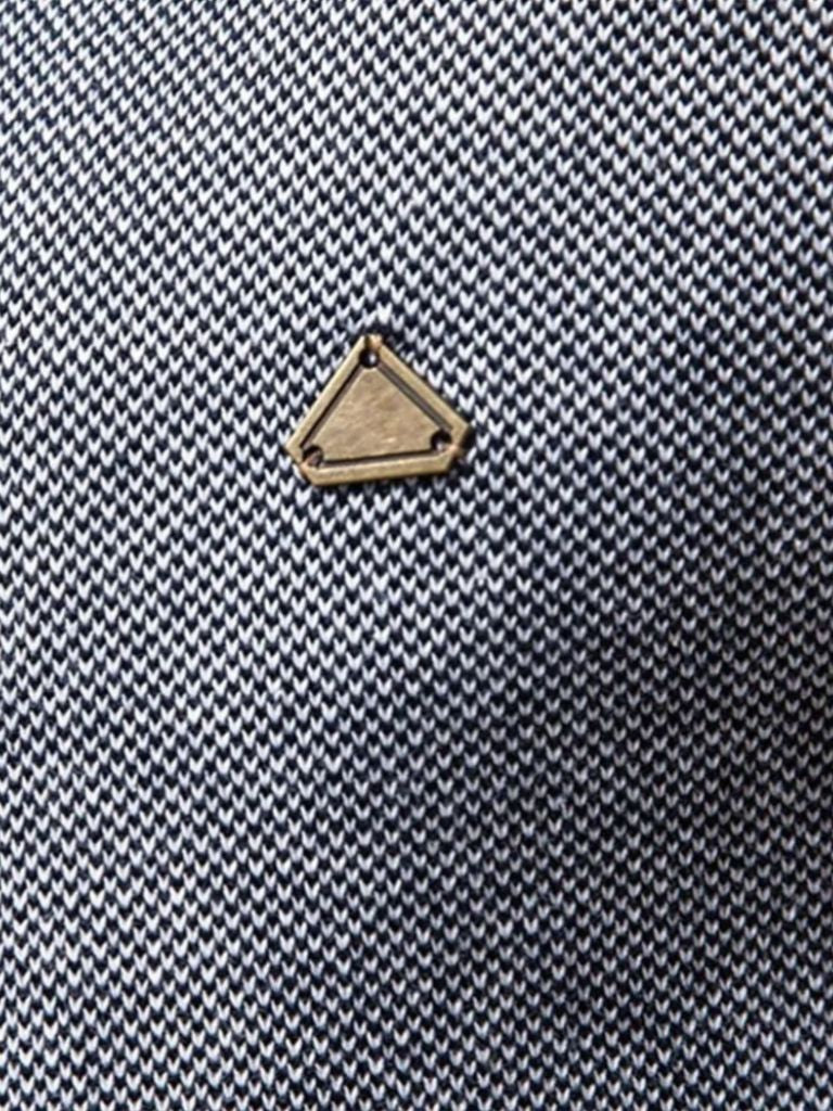 High-Zip Color Block Cardigan - Rowan