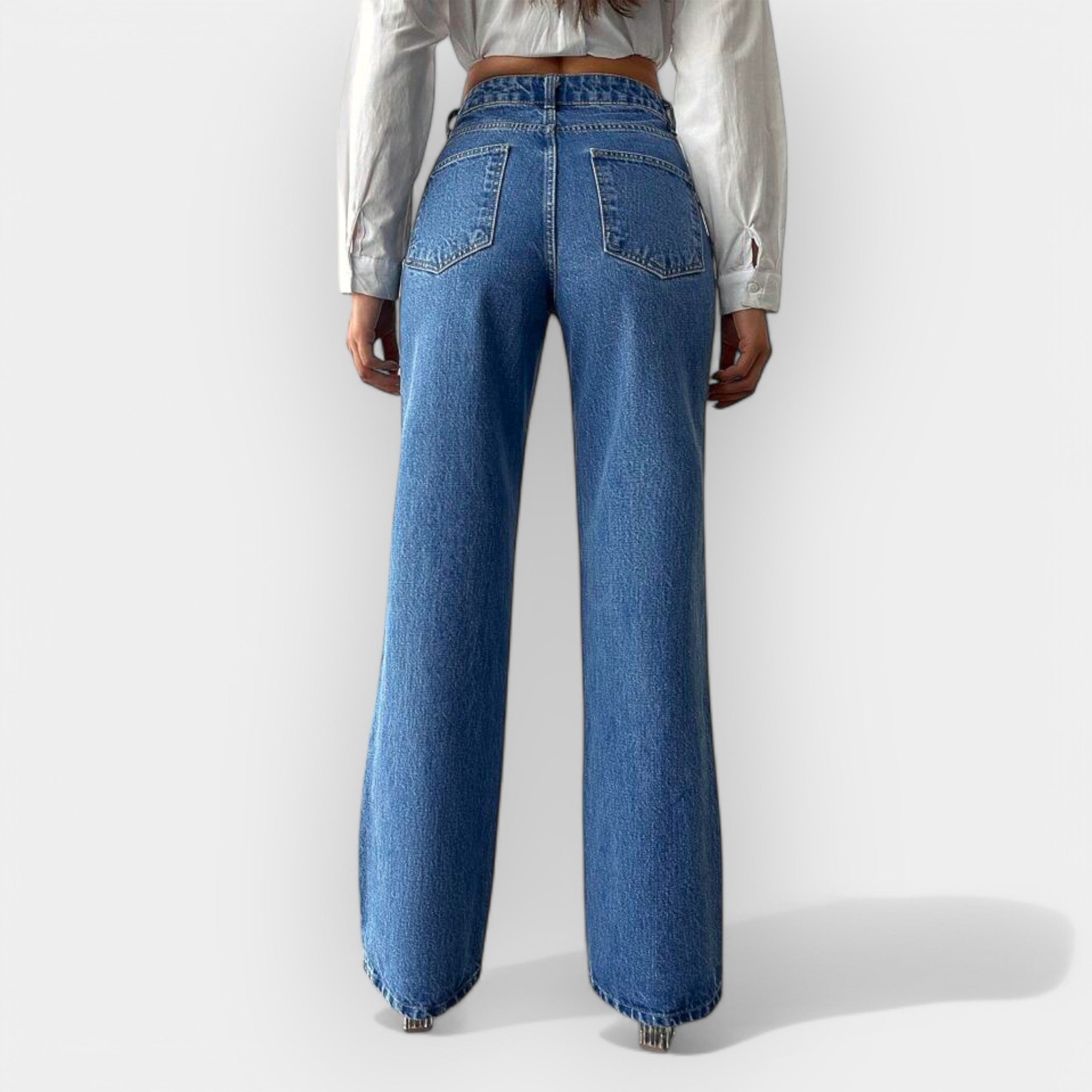 Dorothy™ | High-Rise Wide-Leg Denim