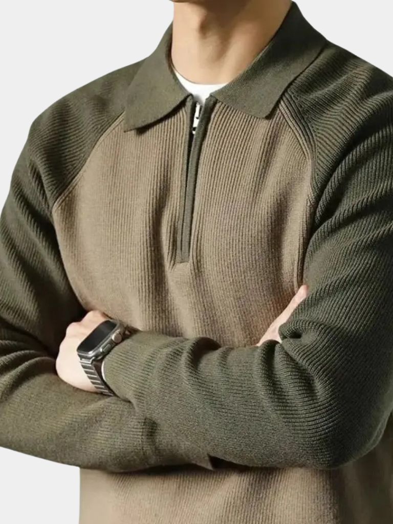 Raglan Zip Sweater - Rowan