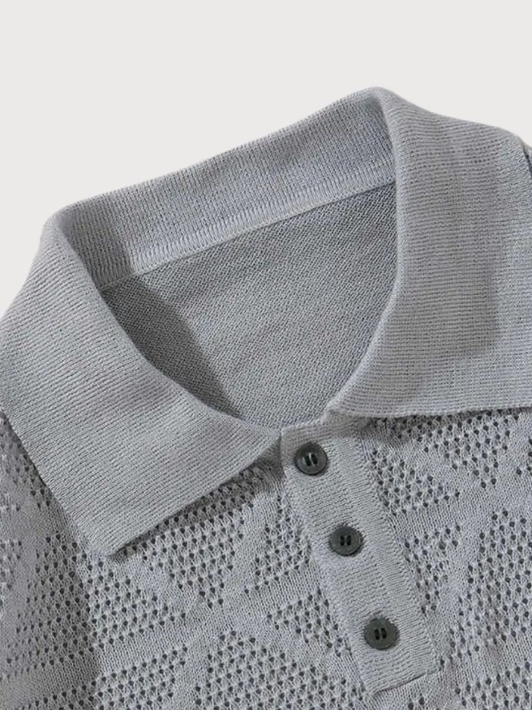 Woven Leather Polo - Rowan
