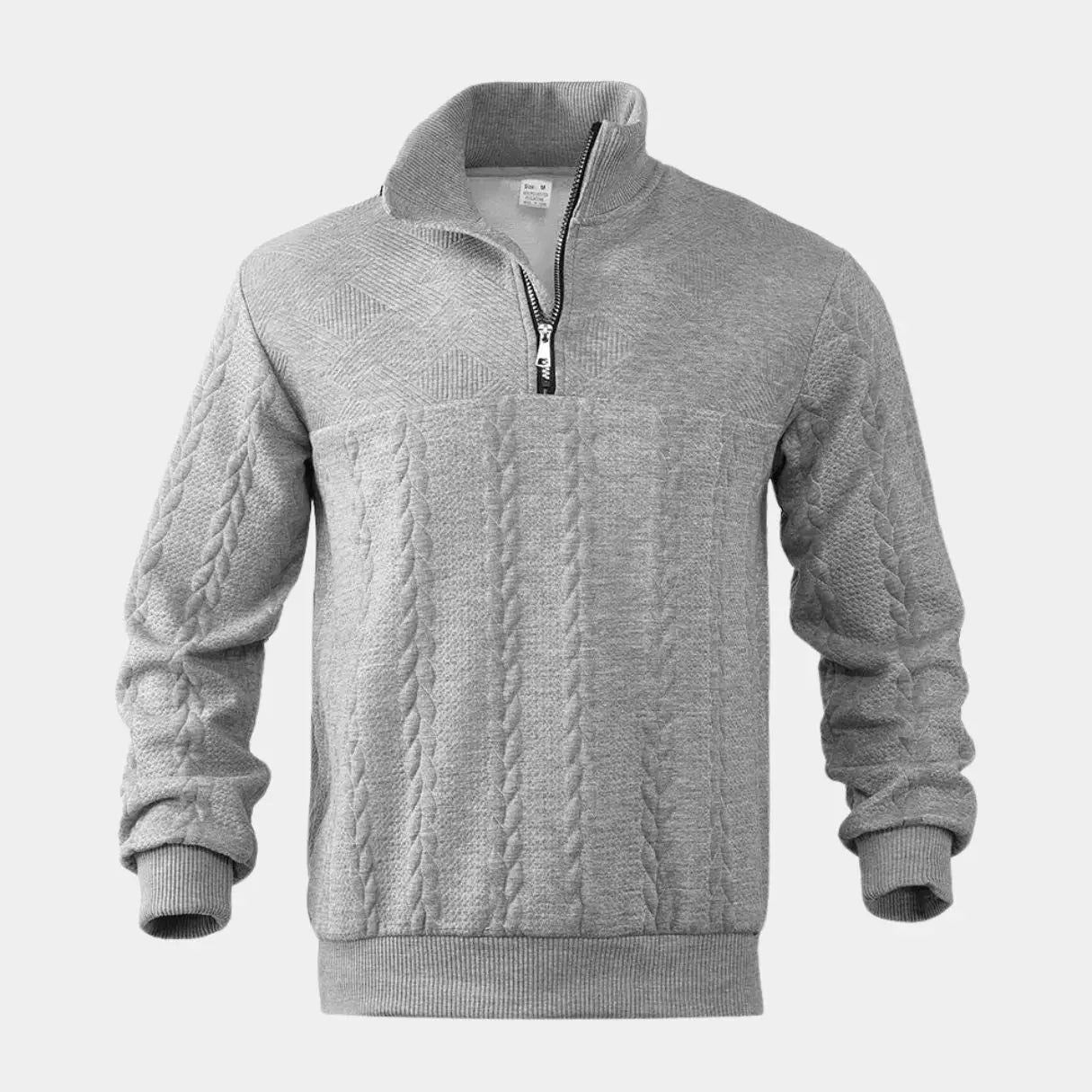 Henry Essential Zip Collar Sweater - Rowan