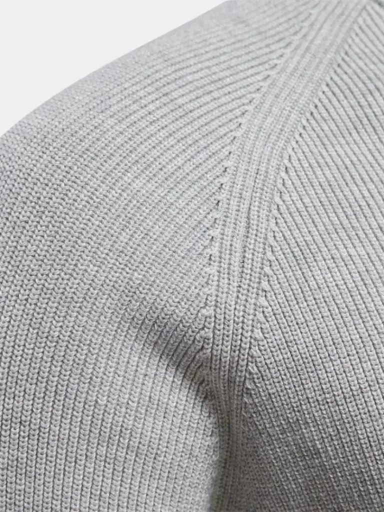 Elegant Zip-Up Sweater - Rowan