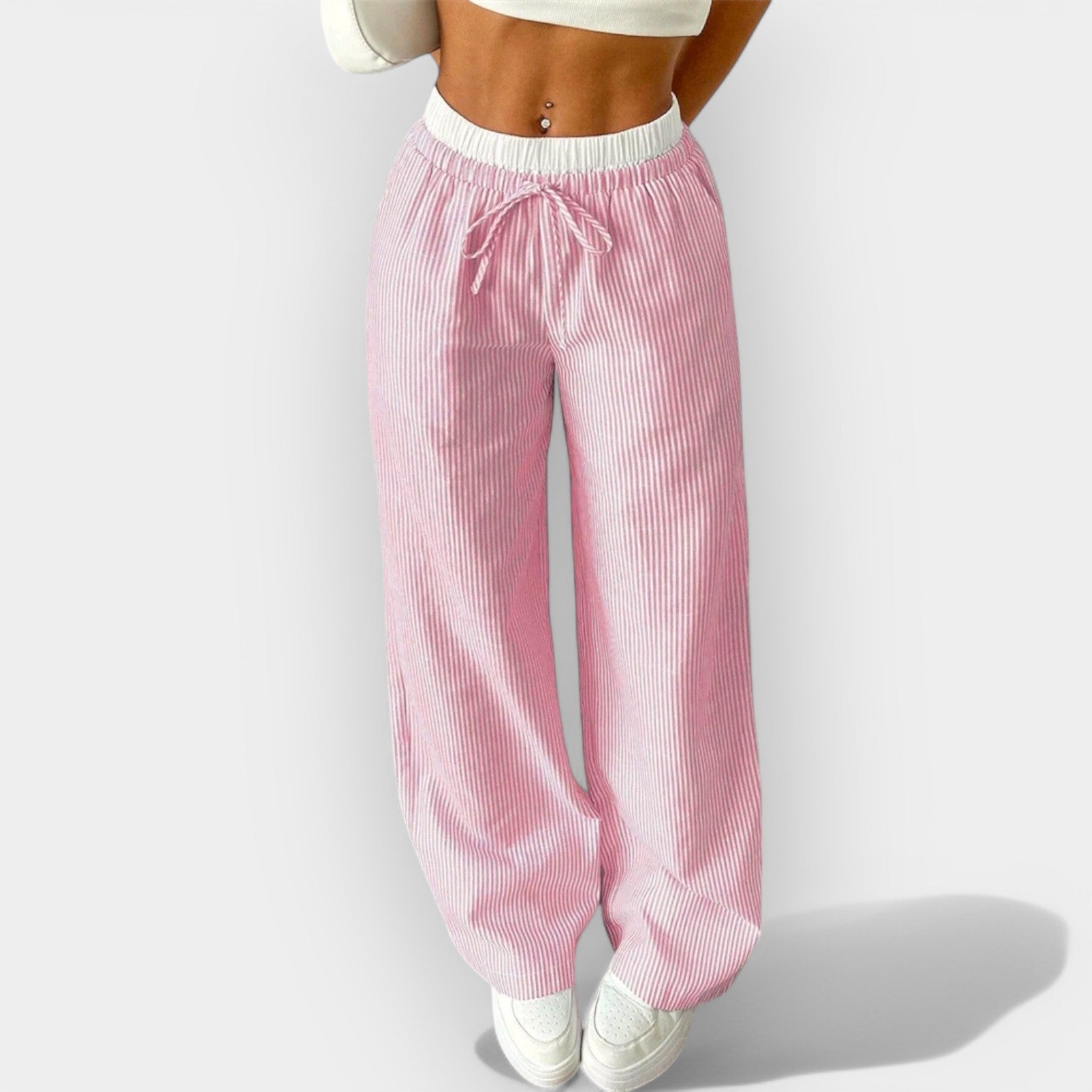 Barbara™ | Broad Stripe Trousers