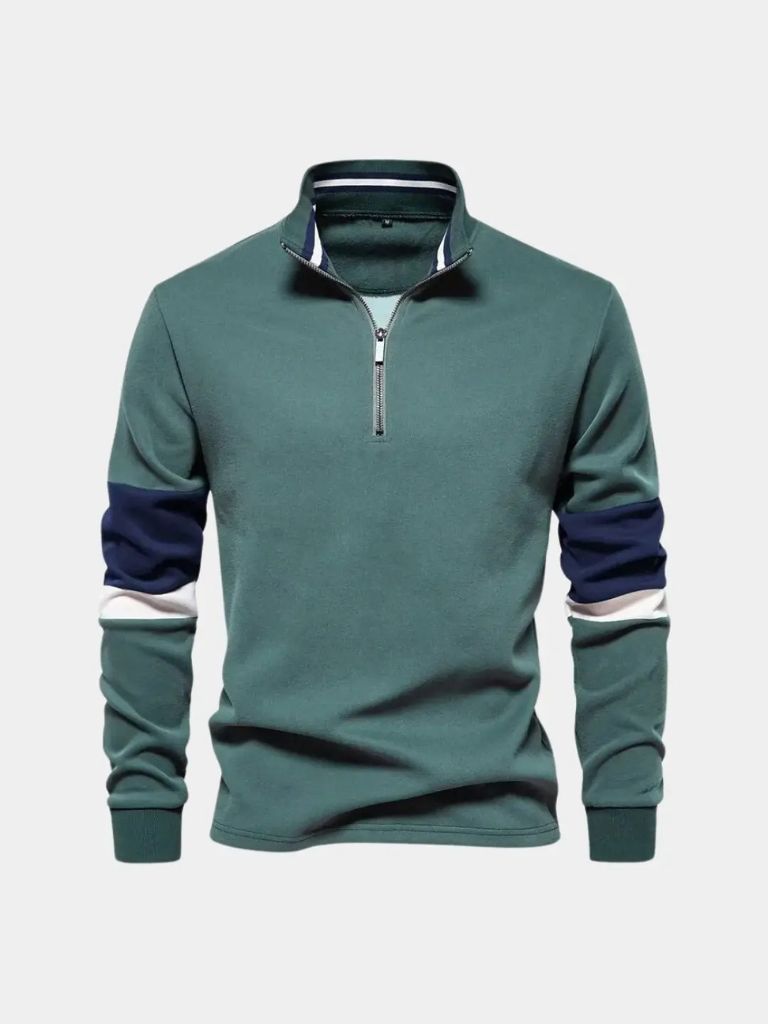 Hooded Sweatshirt with Zipper - Rowan