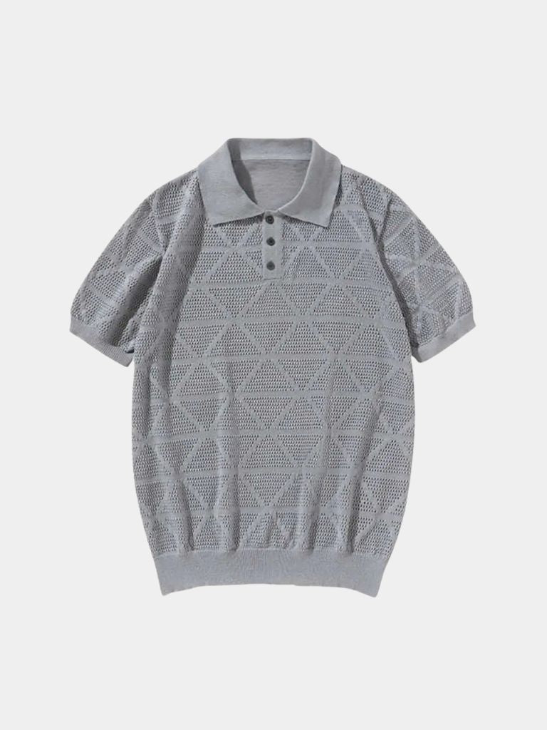Woven Leather Polo - Rowan
