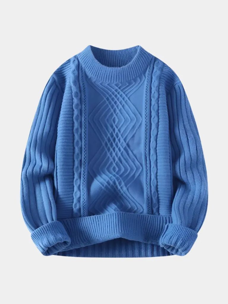 Textured Minimalist Sweater - Rowan