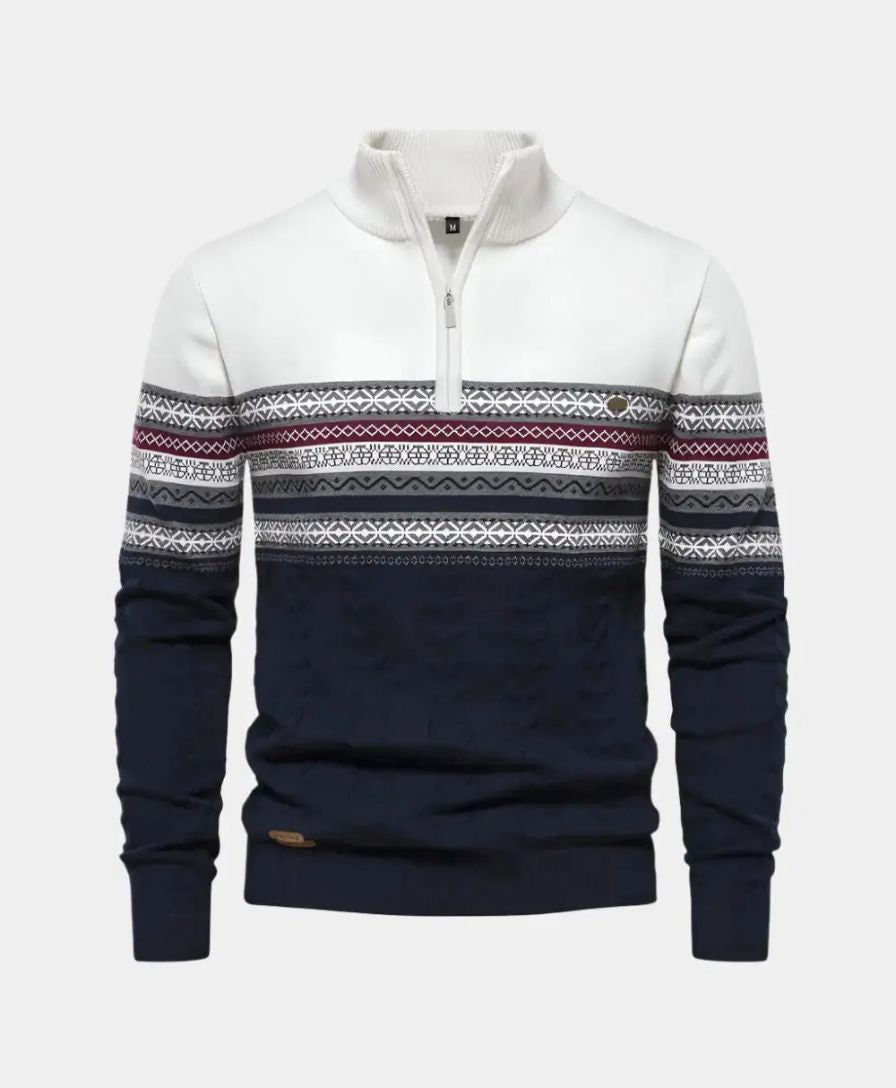 Polo Zip Sweater - Rowan