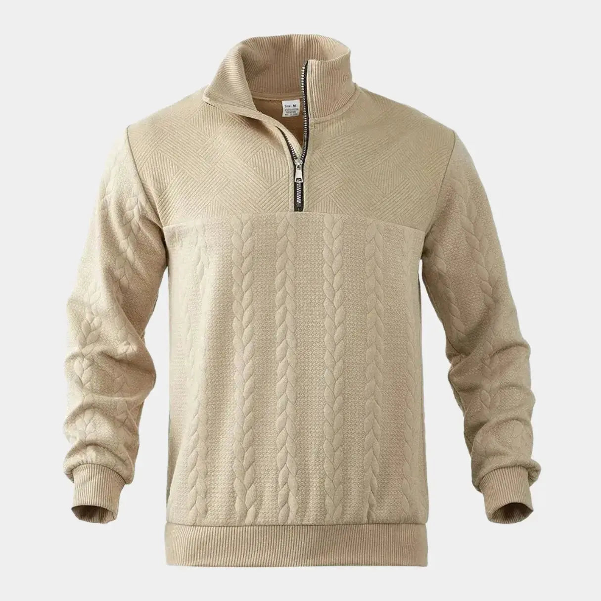 Henry Essential Zip Collar Sweater - Rowan