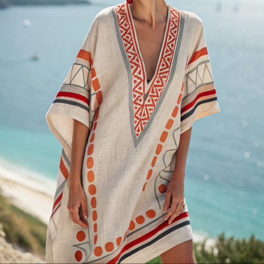 Tunic "Tamara" β Ochre & Clay
