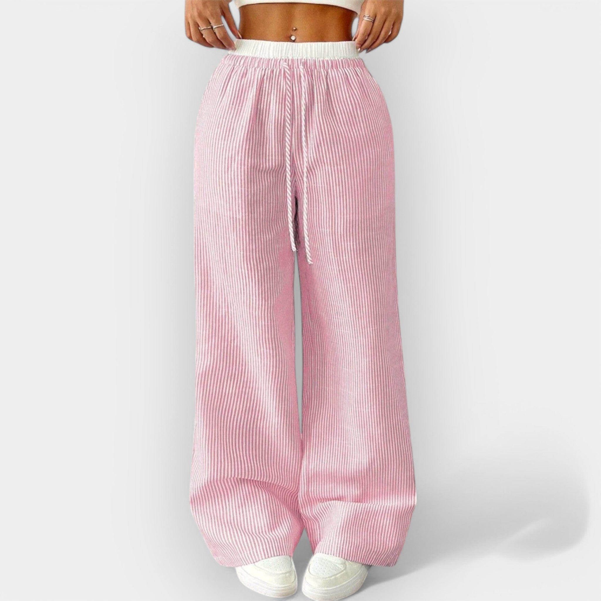 Barbara™ | Broad Stripe Trousers