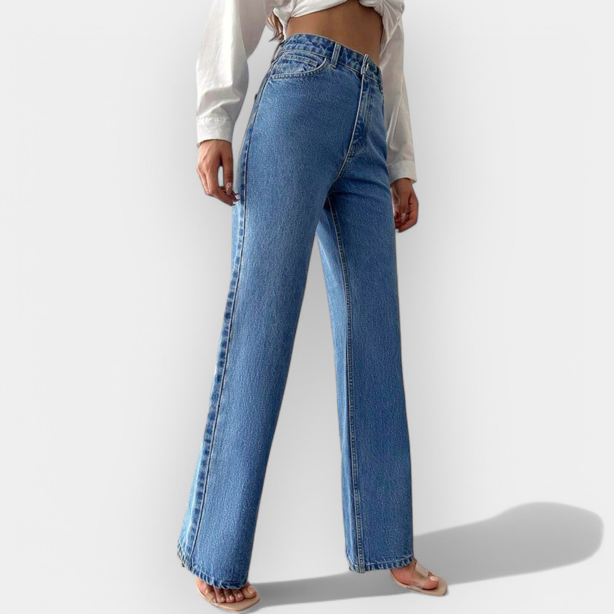 Dorothy™ | High-Rise Wide-Leg Denim