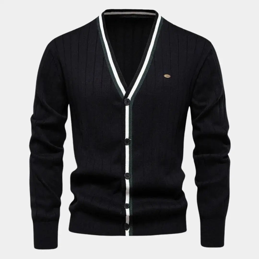 Cotton Sweater with Buttons - Rowan