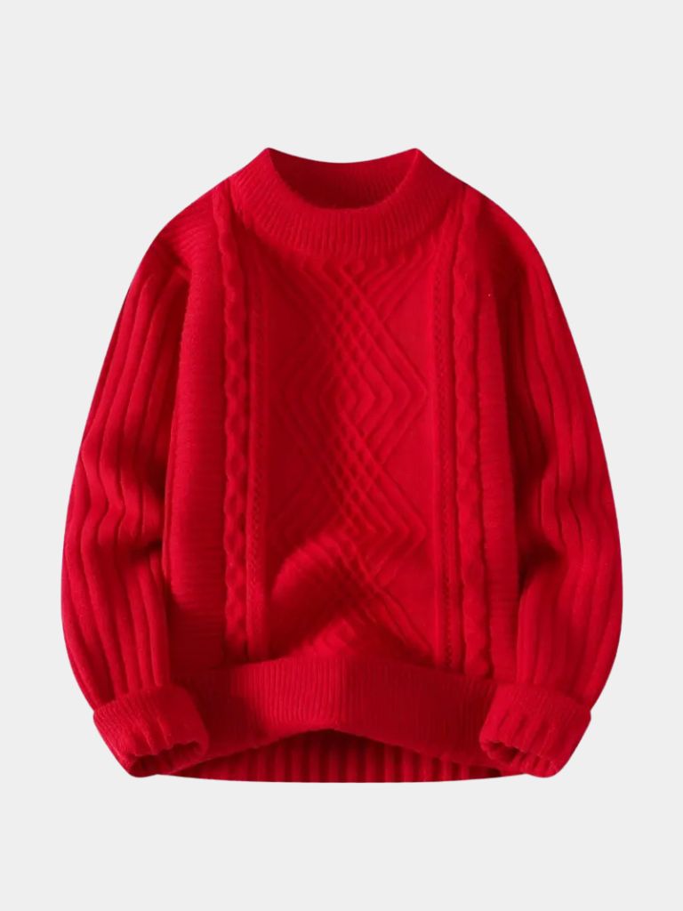 Textured Minimalist Sweater - Rowan