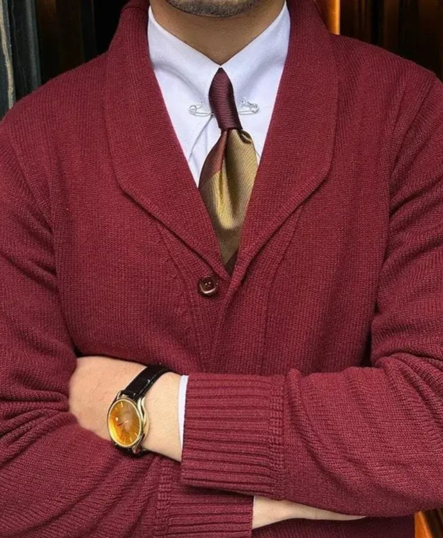 British Knitted Cardigan - Rowan