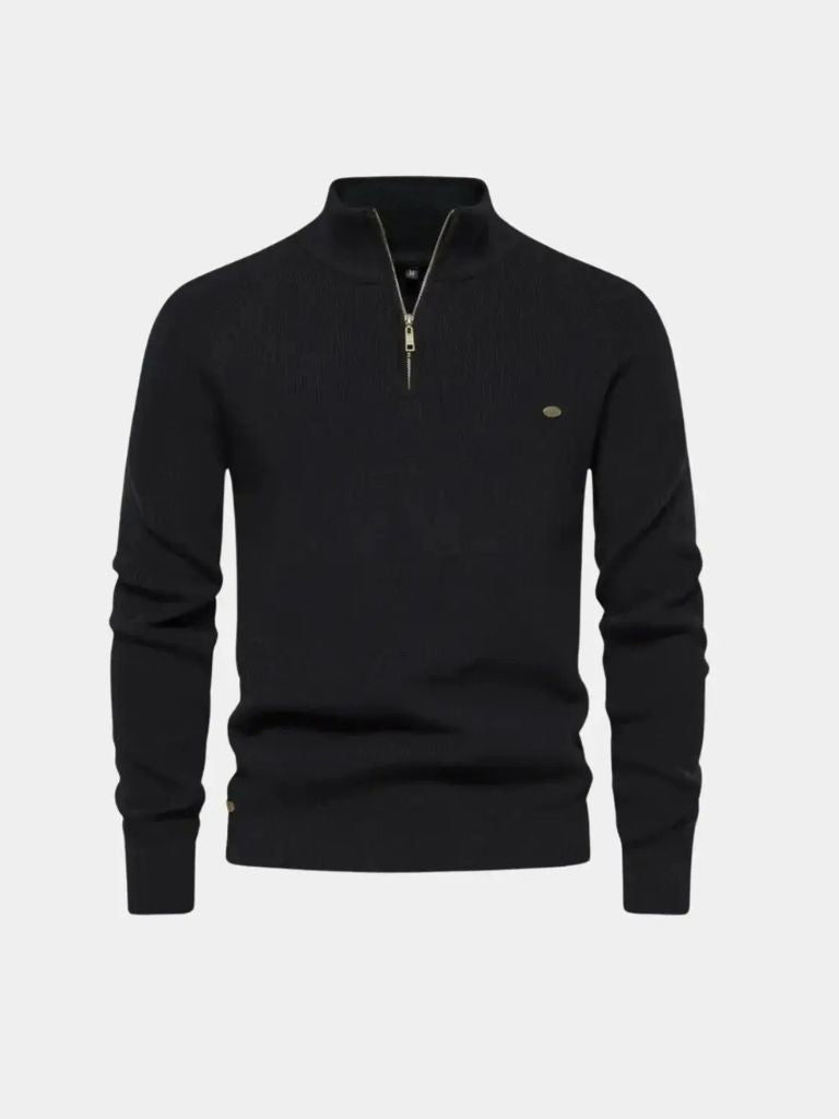 Elegant Zip-Up Sweater - Rowan