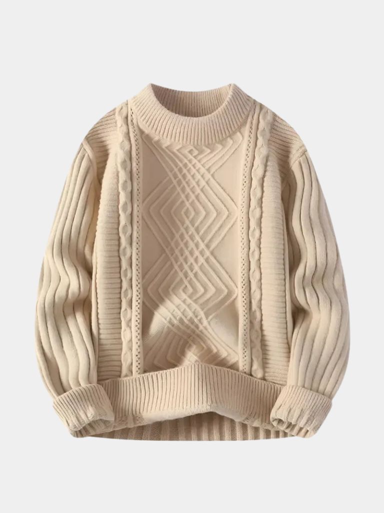 Textured Minimalist Sweater - Rowan