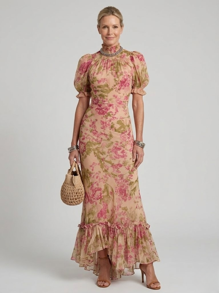 Racquella | Vintage Maxi Dress