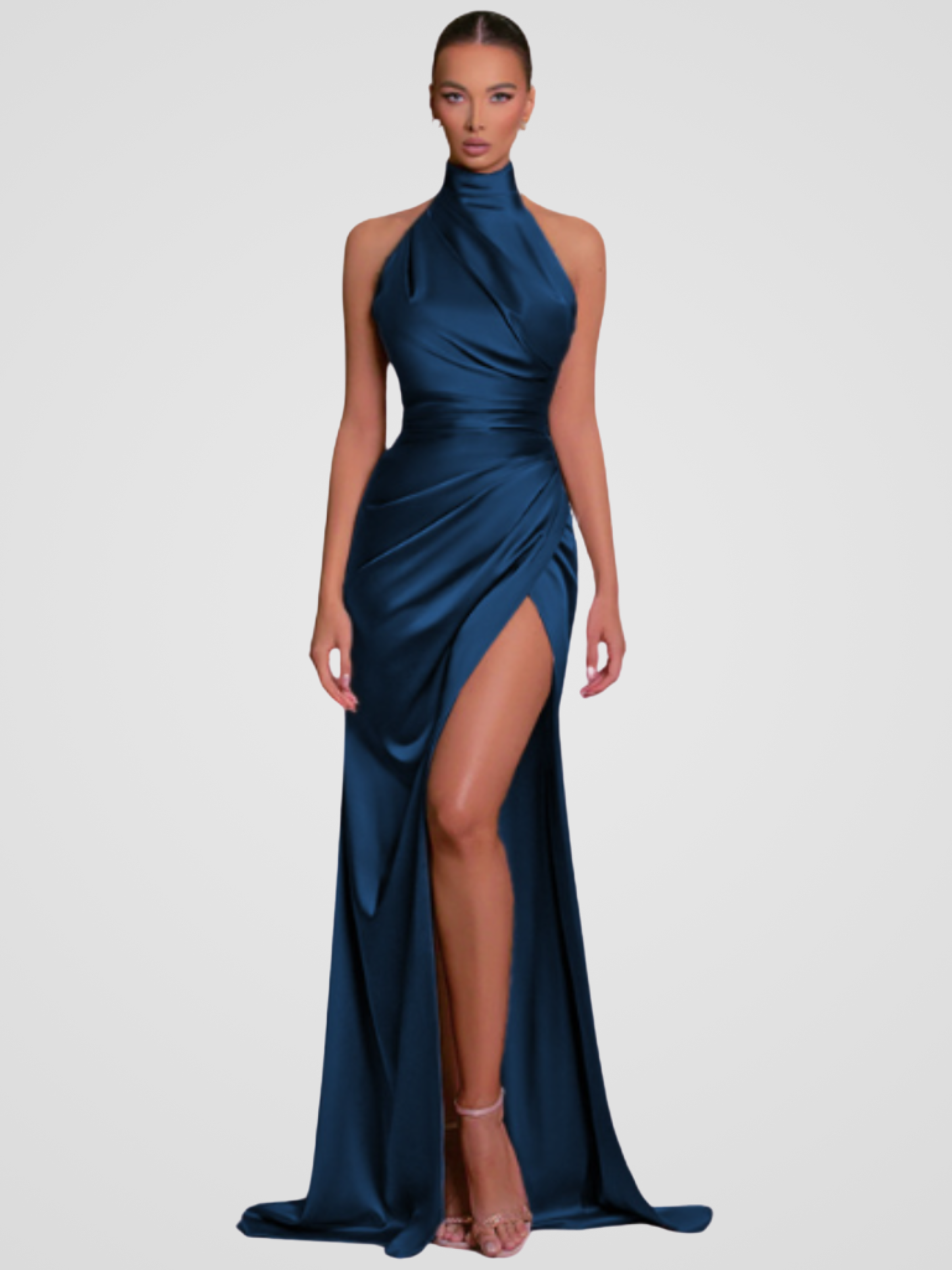 ROYALTY SATIN DRESS