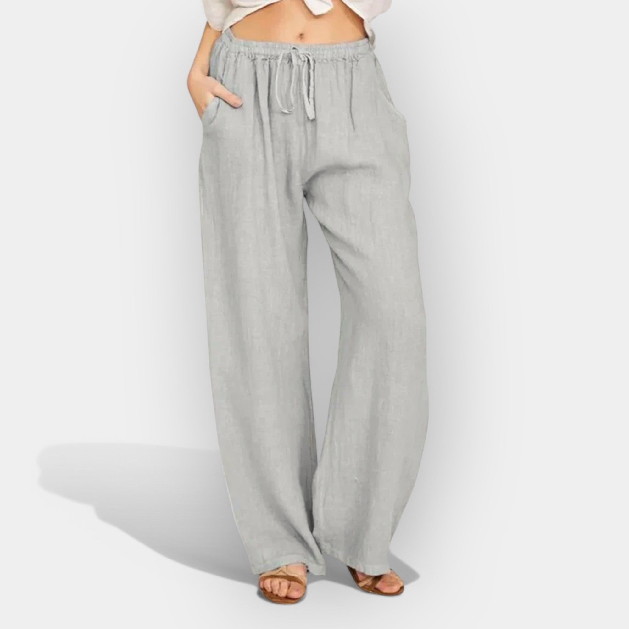Linda™ | Breezy Summer Linen Trousers