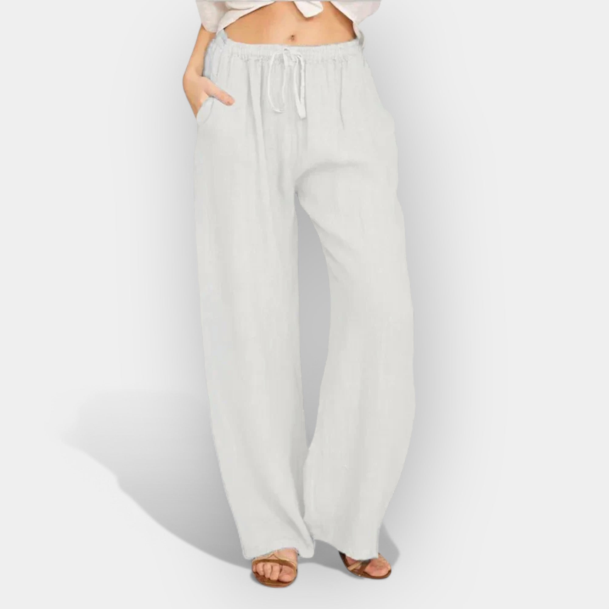 Linda™ | Breezy Summer Linen Trousers