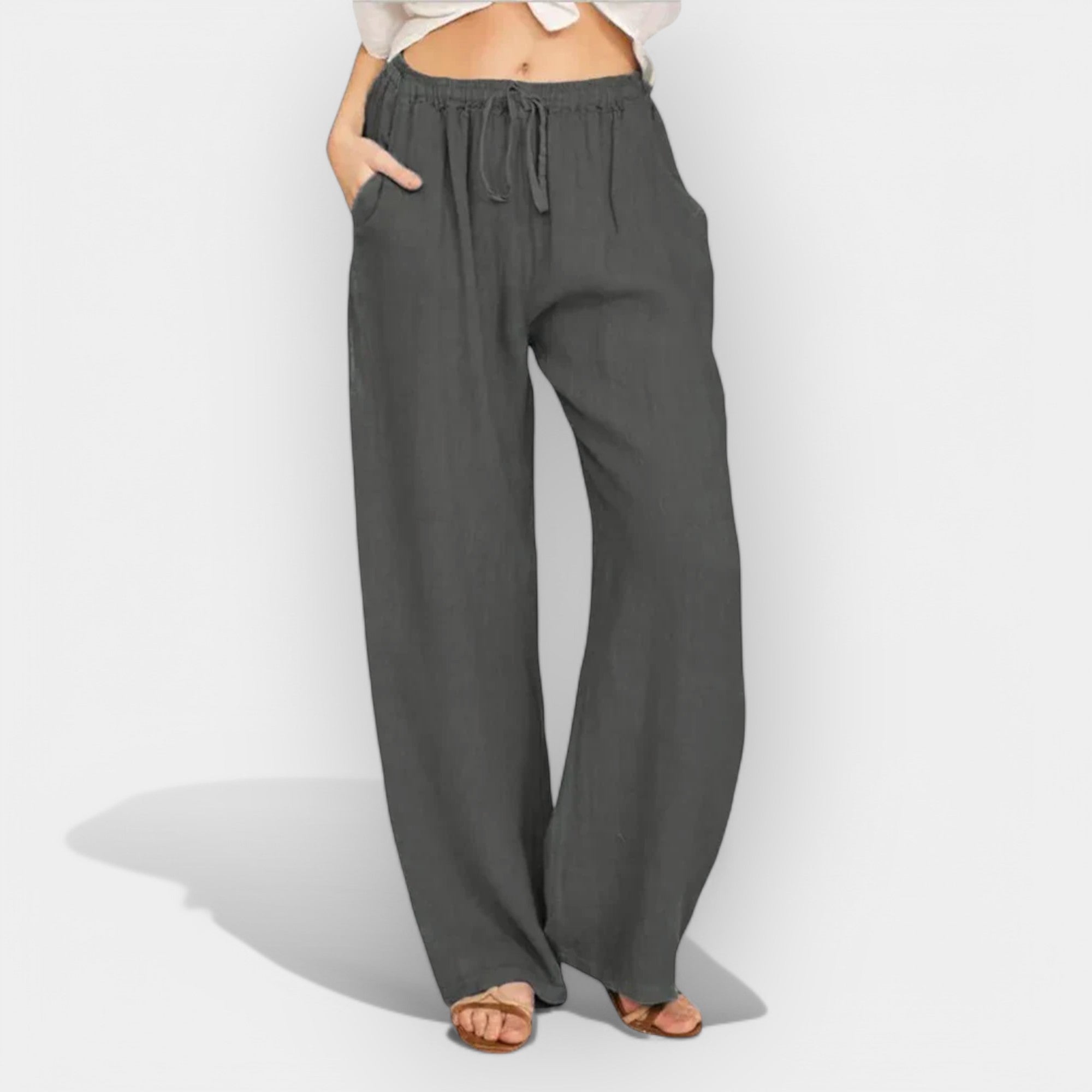 Linda™ | Breezy Summer Linen Trousers