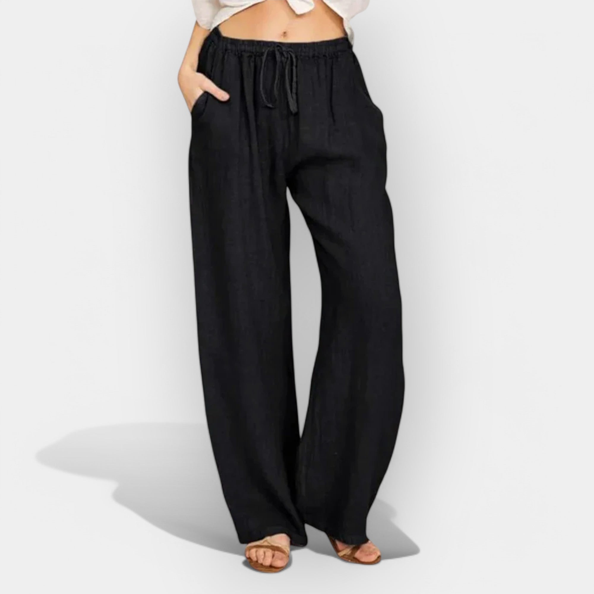Linda™ | Breezy Summer Linen Trousers