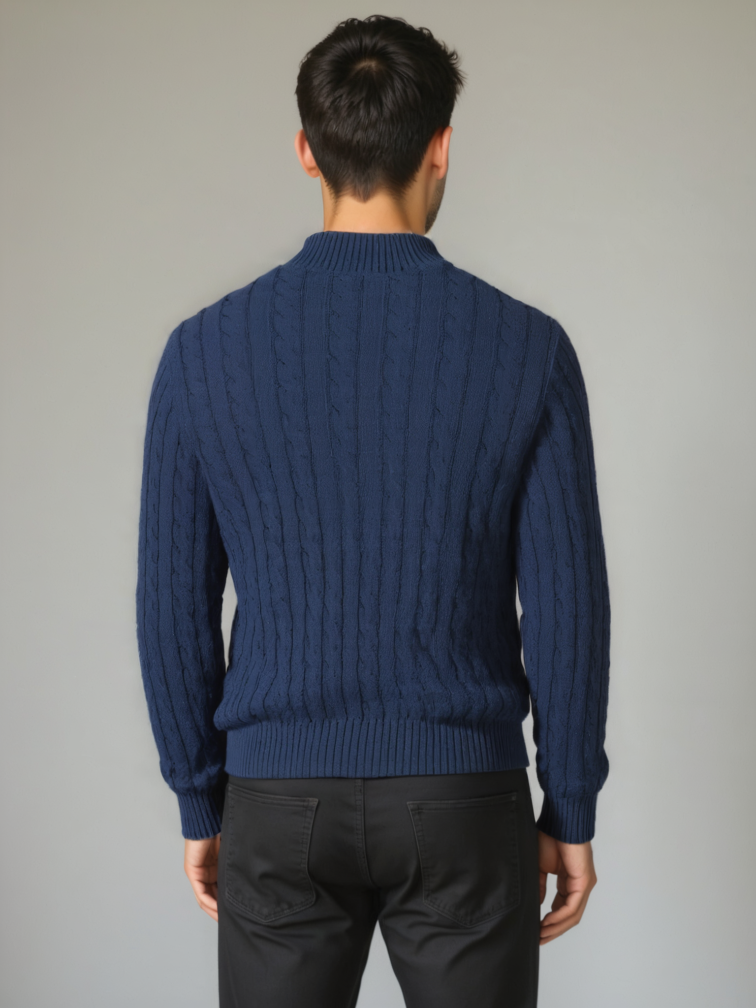 Essential Zip Collar Sweater - Rowan
