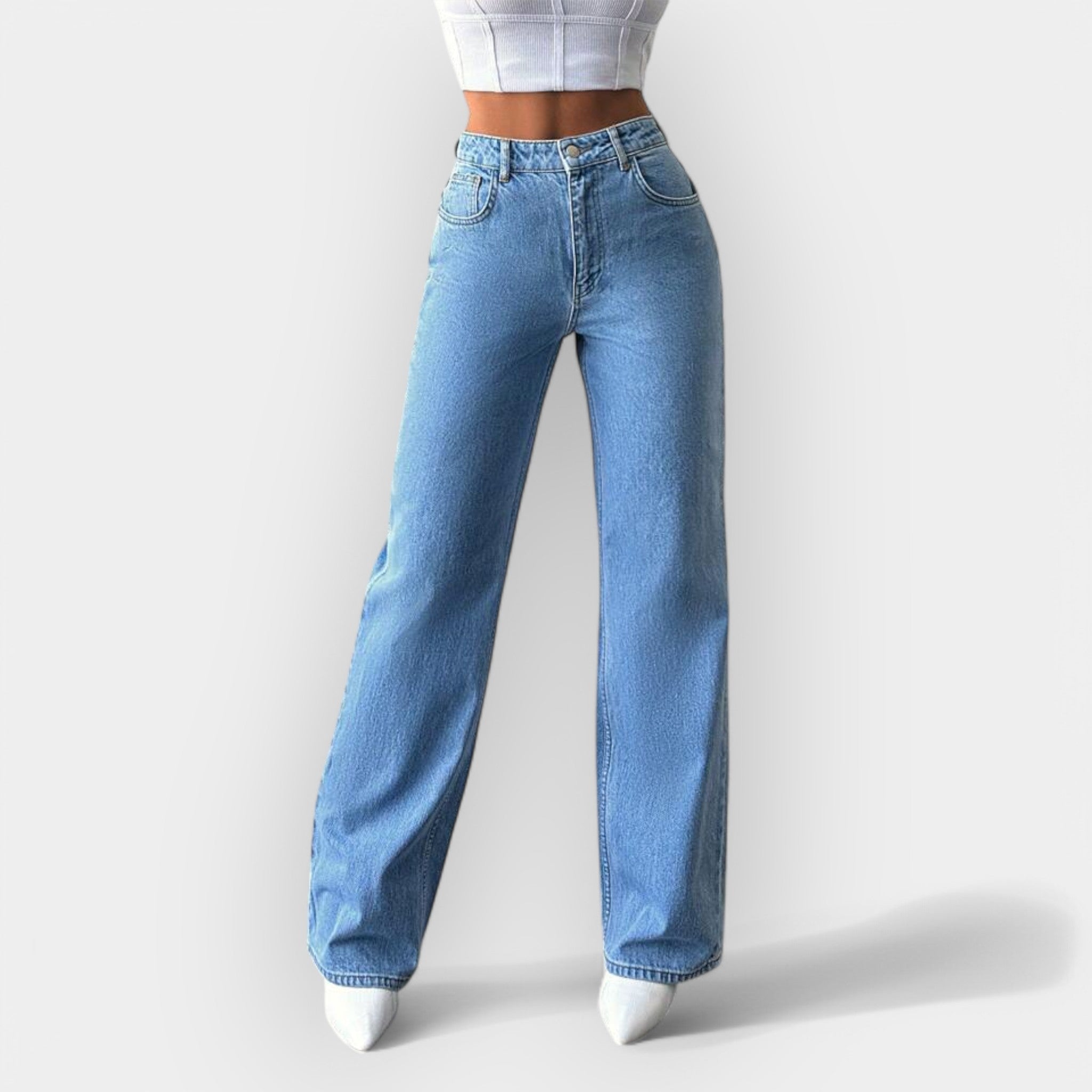 Dorothy™ | High-Rise Wide-Leg Denim