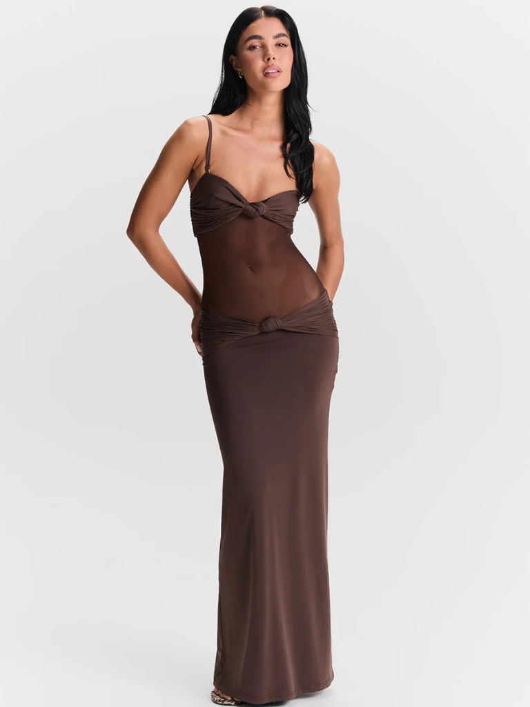 MAXI BLACK DESIRE DRESS