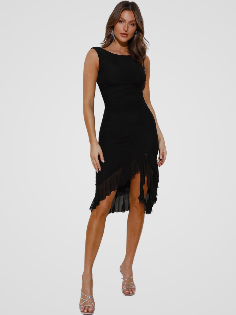 ISLA RUFFLE DRESS