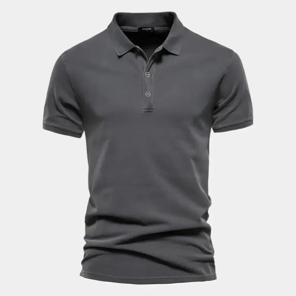 High-Quality Cotton Polo - Rowan