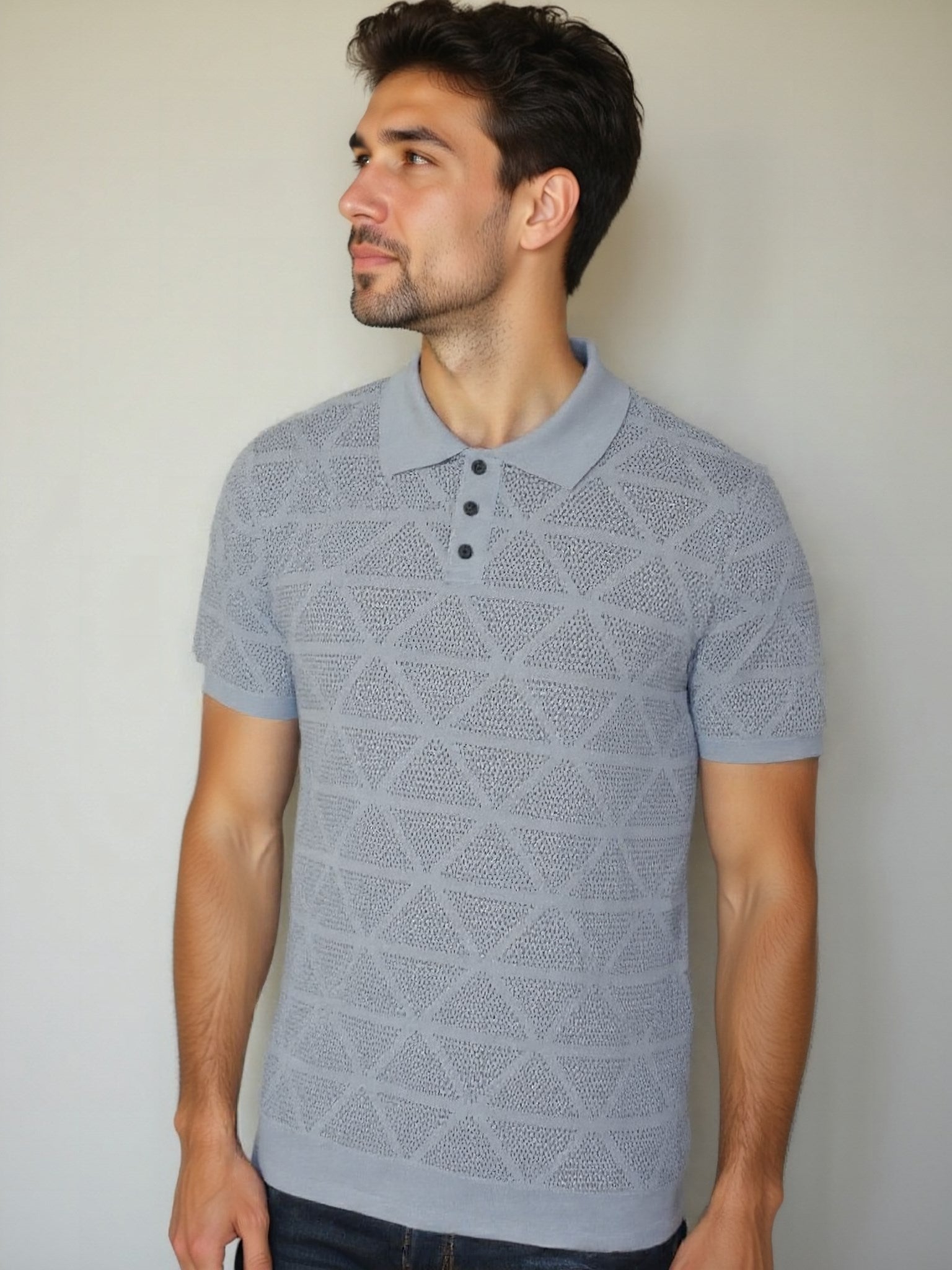 Woven Leather Polo - Rowan