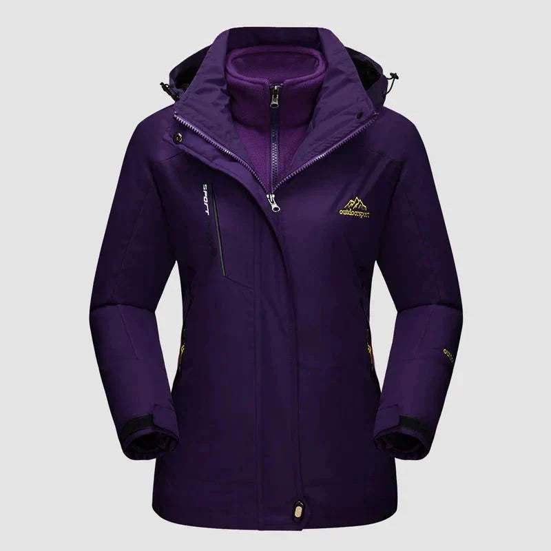 ANNE | Versatile 3-in-1 Waterproof Fleece-Lined Jacket