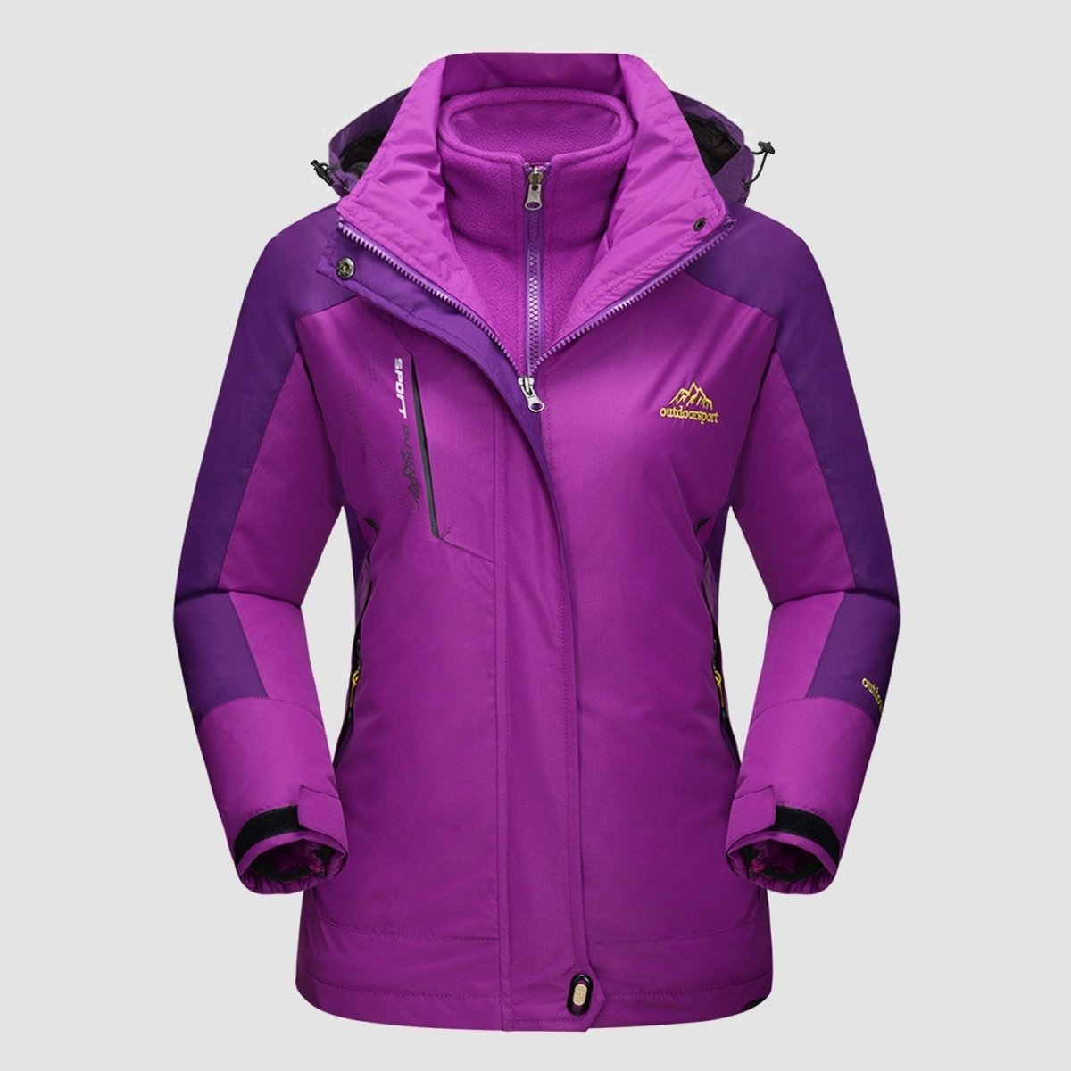 ANNE | Versatile 3-in-1 Waterproof Fleece-Lined Jacket