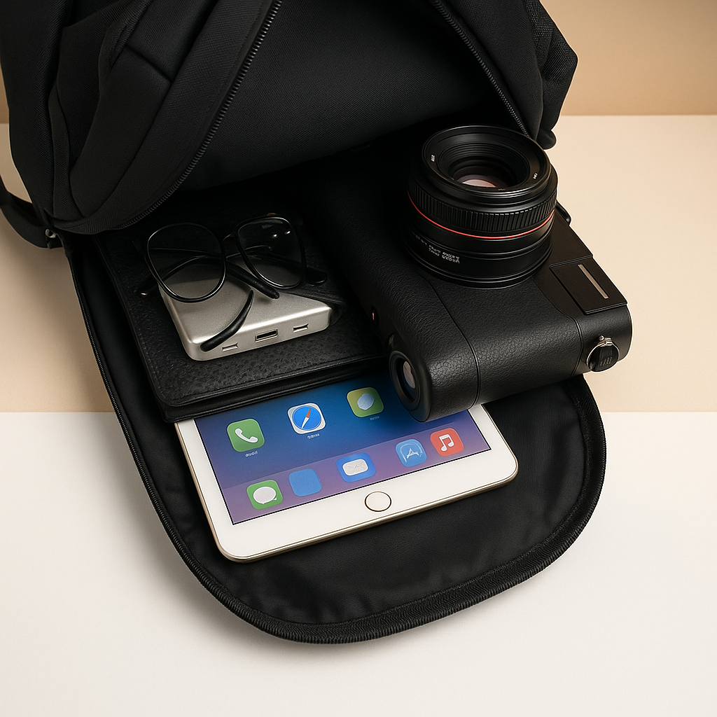 Anti-theft charging chest bag | Noah