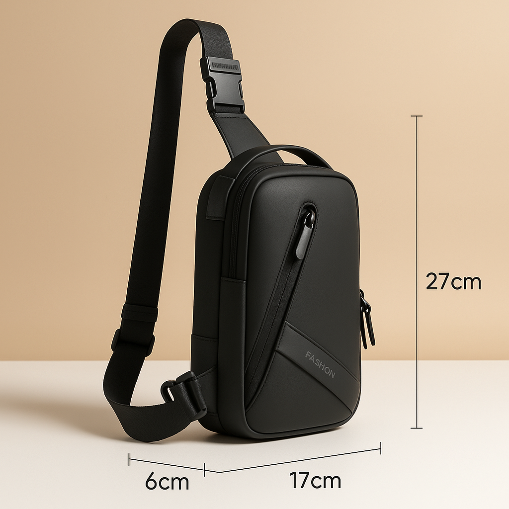 Anti-theft charging chest bag | Noah