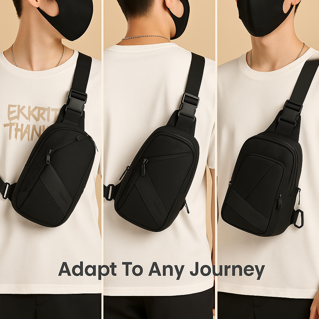 Anti-theft charging chest bag | Noah