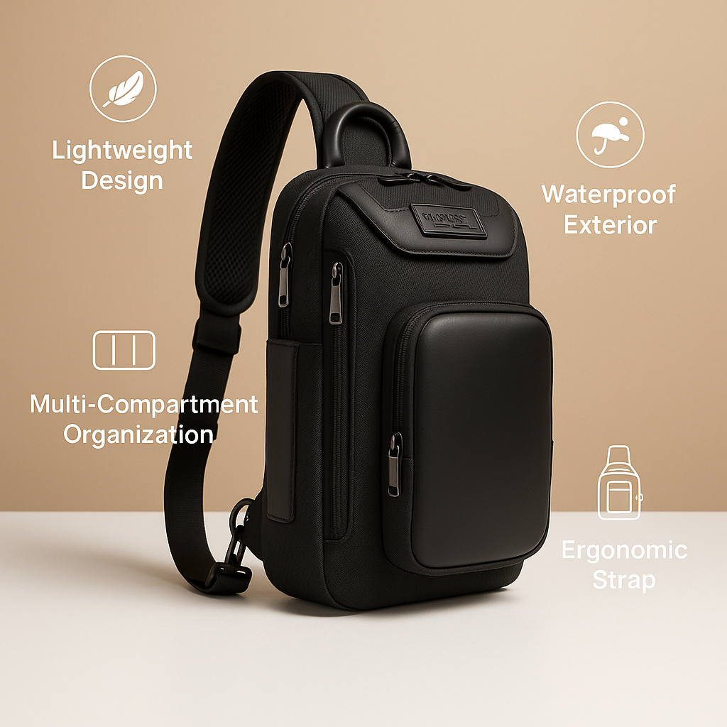 Anti-theft crossbody travel bag | Mason