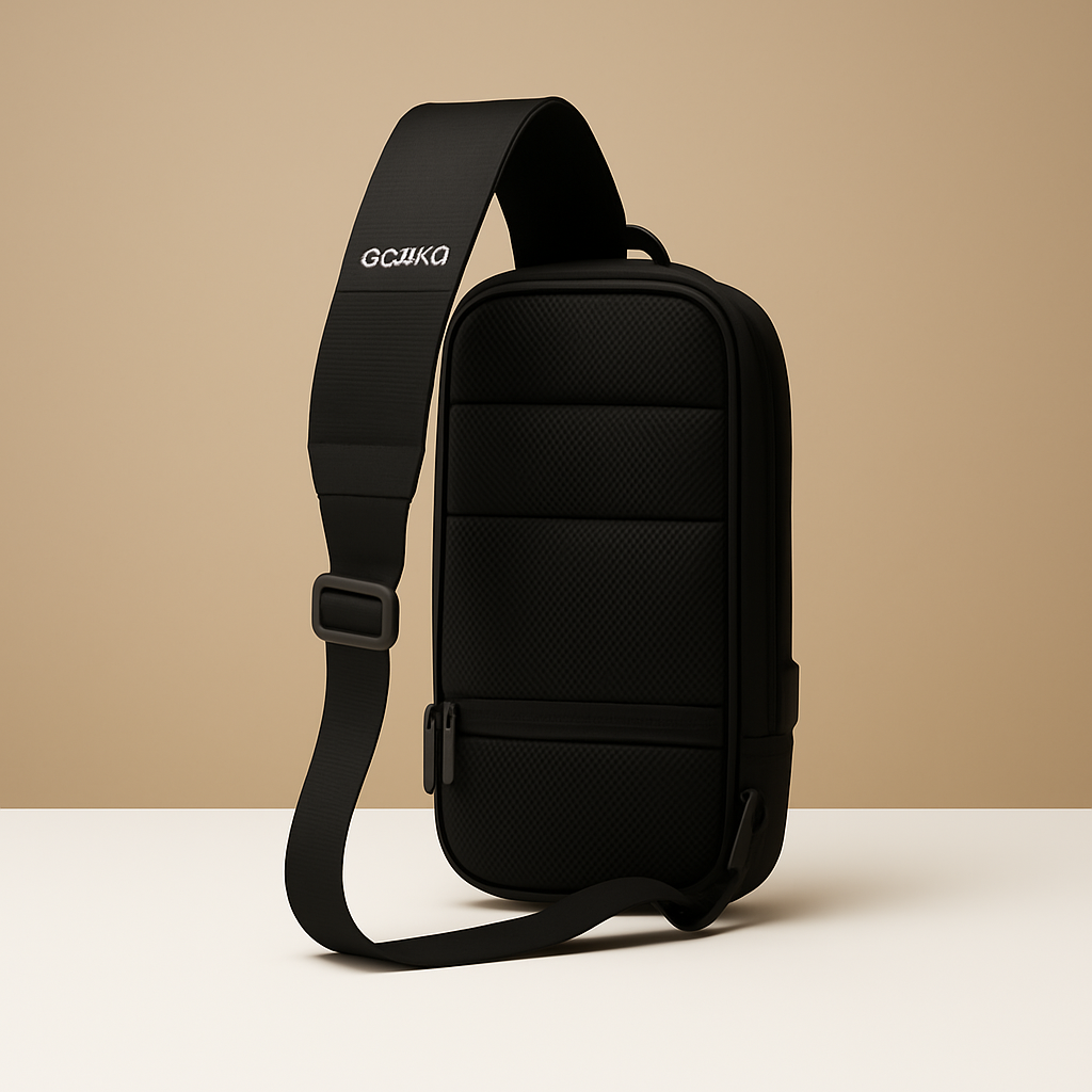 Anti-theft crossbody charging bag with RFID protection | Elodie