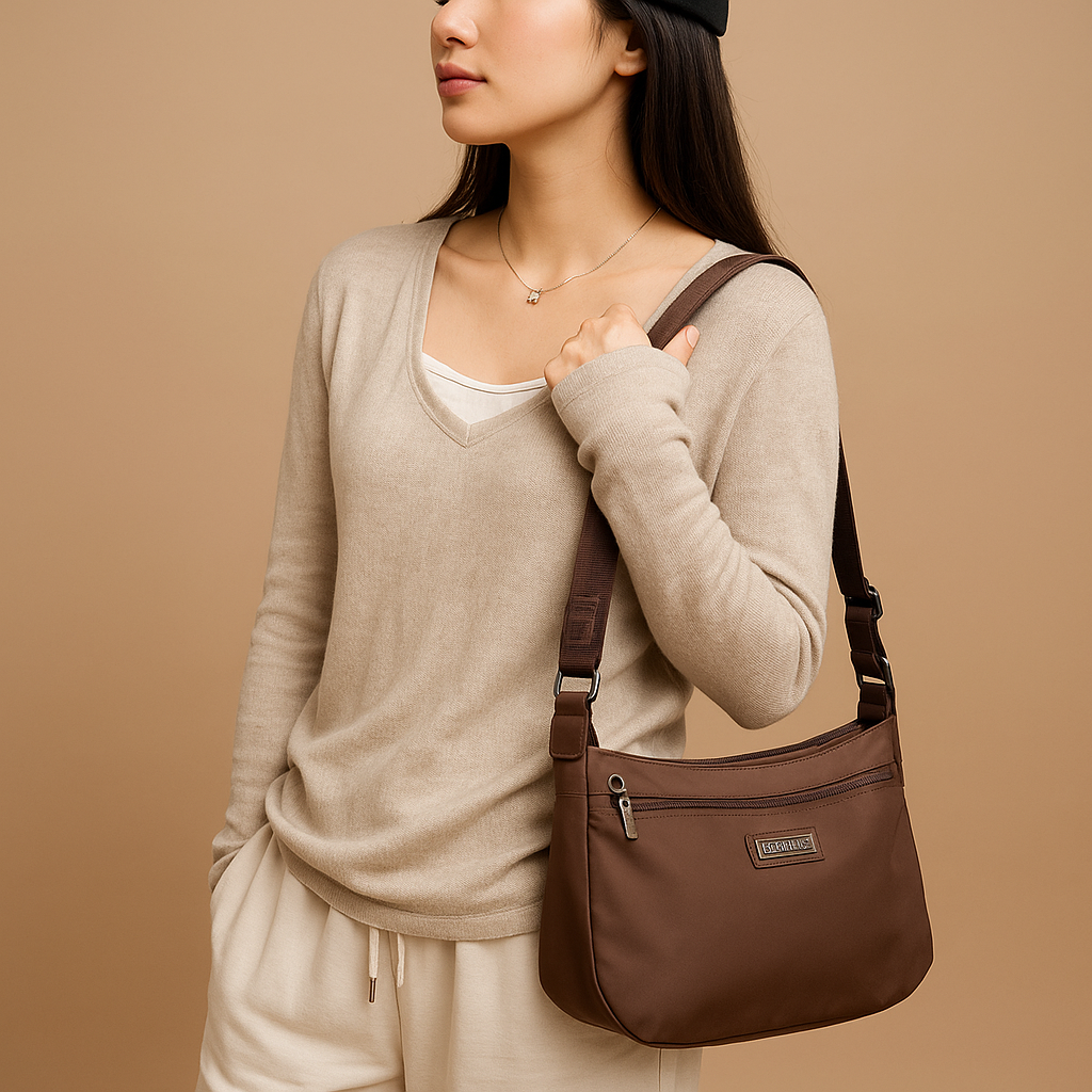 Anti-theft crossbody travel bag | Hazel