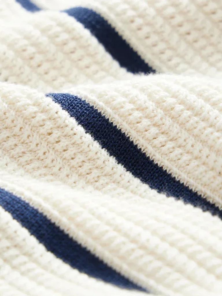 Atlantic Frame Knit Polo – Rowan