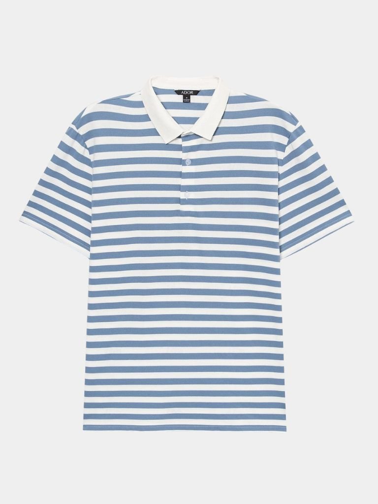 Azure Nautical Polo – Rowan