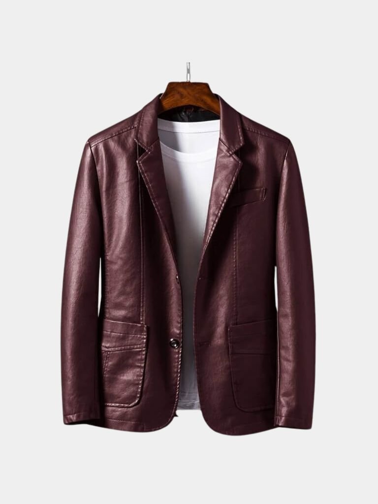 Rowan Bold Caramel Leather Jacket