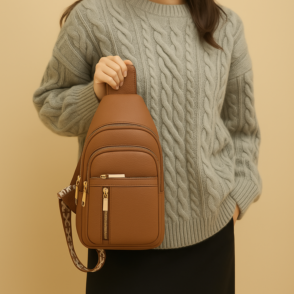 Casual anti-theft crossbody bag with multiple compartments | Noelle