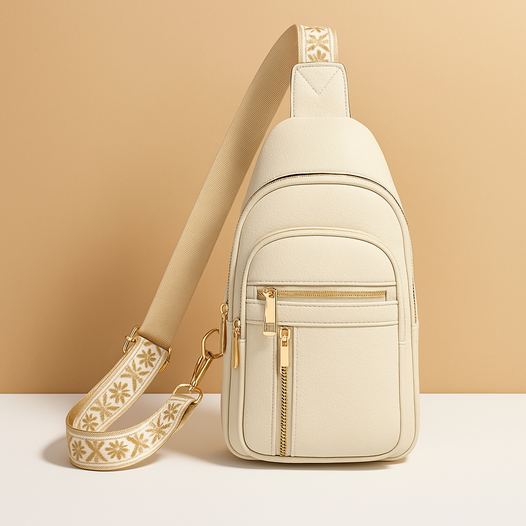 Casual anti-theft crossbody bag with multiple compartments | Noelle