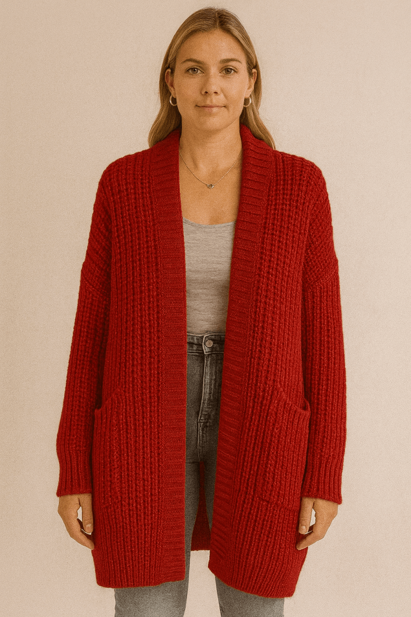 Celine - Comfortable Longline Cardigan