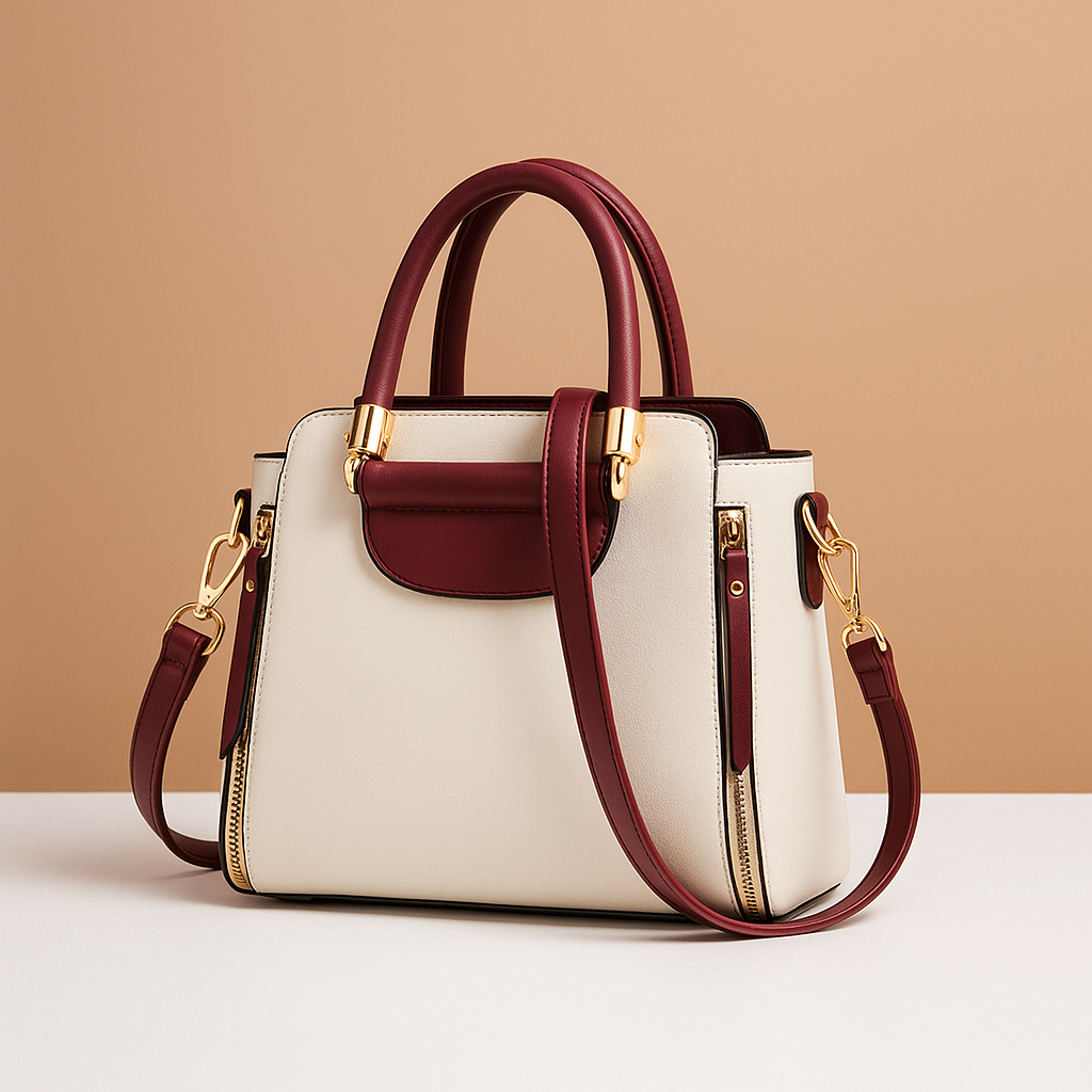 Contrast waterproof crossbody bag | Sophie