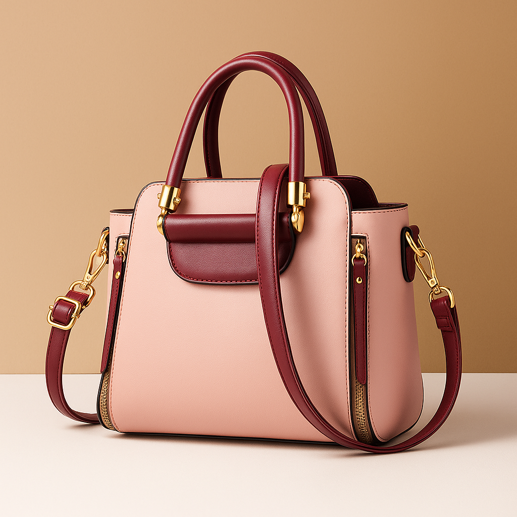 Contrast waterproof crossbody bag | Sophie