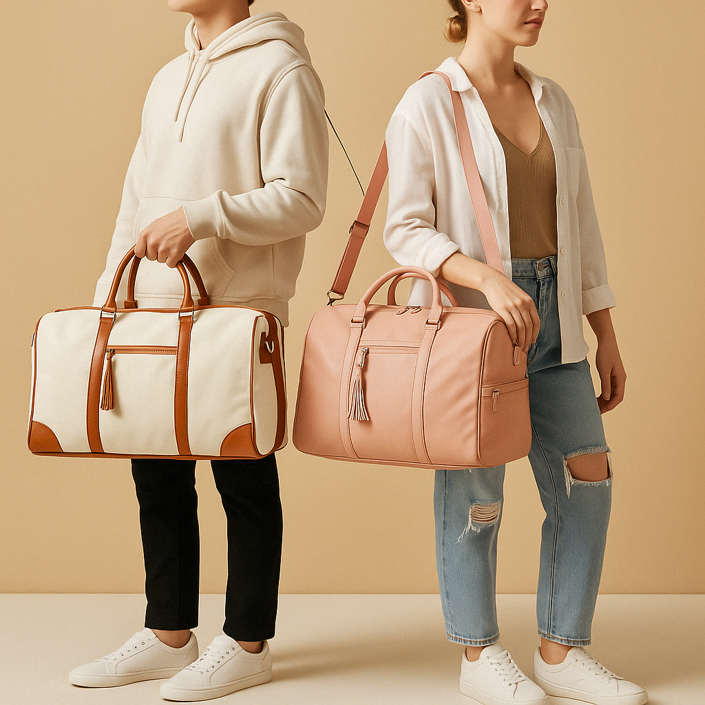 Convertible garment duffle bag | Amelia